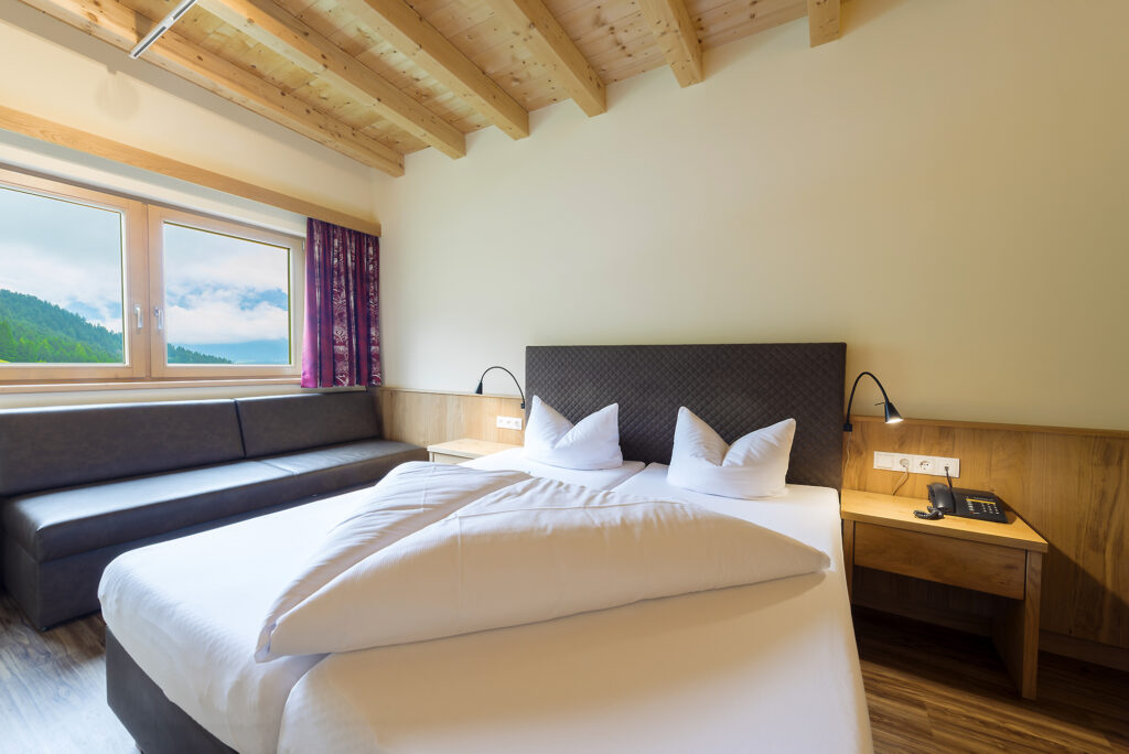 Doppelzimmer mit Bergblick